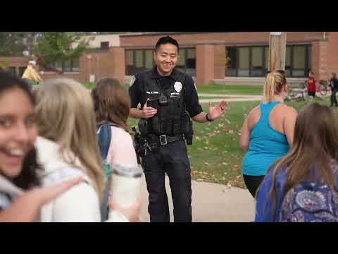 Bike/Walking to School with Wausau Police