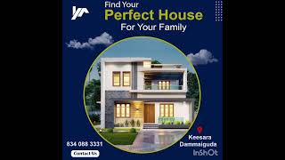 Gated Independent Houses for Sale @ Dammaiguda & Keesara. Call: 834 088 3331. #independent #plots