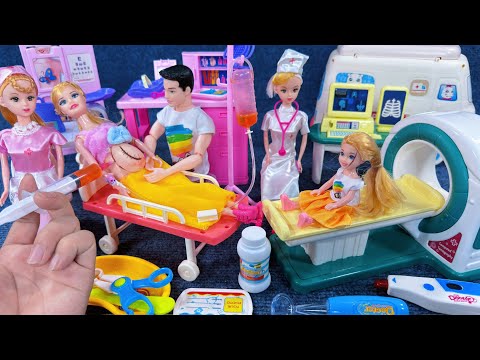 9 Minutes Satisfying with Unboxing Cute Doctor Playset ，Pregnant Woman Toys ASMR | Review Toys