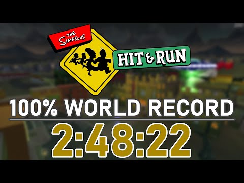 The Simpsons: Hit & Run 100% Speedrun in 2:48:22