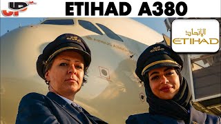 ETIHAD AIRWAYS Airbus A380 Pilots SOPHIE & SHAIMA