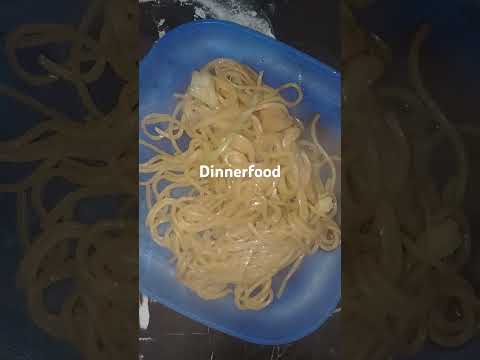 Pansit canton dinner #food #cooking #highlights