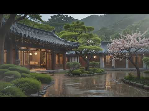 Tranquil Rain Sounds for Meditation and Sleep: 8 Hours of Gentle Nature Ambiance for Calm