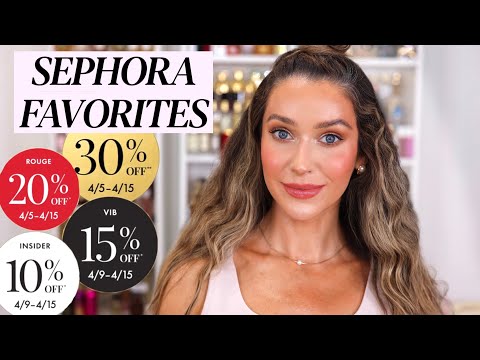 MY HOLY GRAIL FAVORITES AND MOST RESTOCKED PRODUCTS FROM SEPHORA AT KOHL'S!