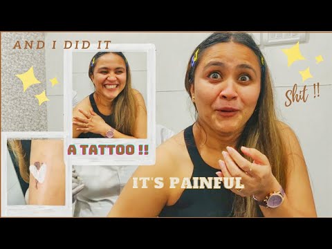 MADDY GOT INKED !!! TATTOO || #tattoo #inked #painful