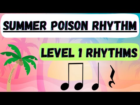 Summer Poison Rhythm Game Level 1 Rhythms