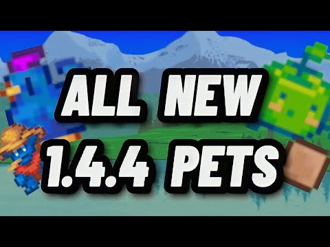 All of the NEW pets and how to get them (1.4.4)