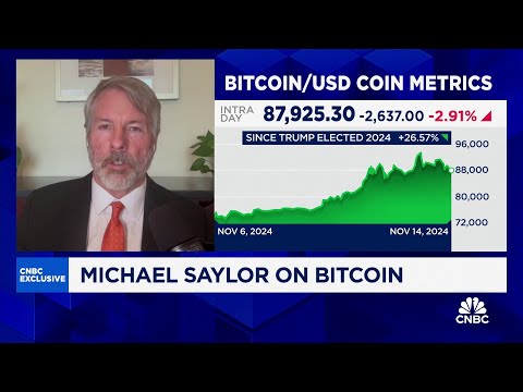 We're going to see a lot more pro-Bitcoin policies, says MicroStrategy's Michael Saylor