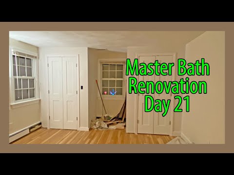 Master Bath Reno - Day 21 - Doors & Trim