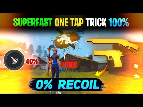 New One Tap Headshot Trick 2023 🔥 | Headshot Setting | Free Fire Auto Headshot Trick