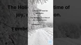 You don't need PERFECTION this holiday #holidayjoy #holidaymagic #seasonofhappiness