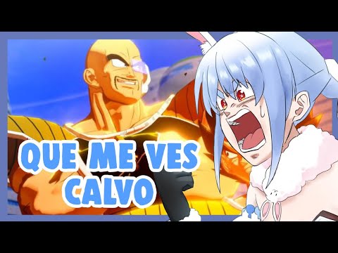 Pekora (como Gohan niño) habla con Napa y Vegeta『Hololive sub español』