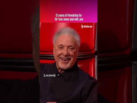 Tom Jones and will.i.am's 10 year friendship 🥲 | The Voice UK 2024