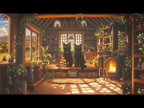 Late Fall 🍁Lofi Autumn ~ Lofi Cat 🎼 Chill Fall Music to Calm Down by We Are Diamond