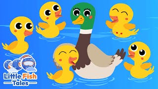 Five Little ducks | Kids Songs | Little Fish Tales | #fivelittleducks