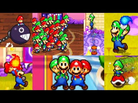 【マリオアンドルイージRPG2】ブラザーアタック集 /Mario & Luigi: Partners in Time All Bros.【トラウマゲーム】