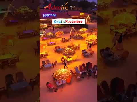 😍 Experience Goa 's BEST Weather from Nov TO March ! #shorts #goa #ytshorts #touristattractions