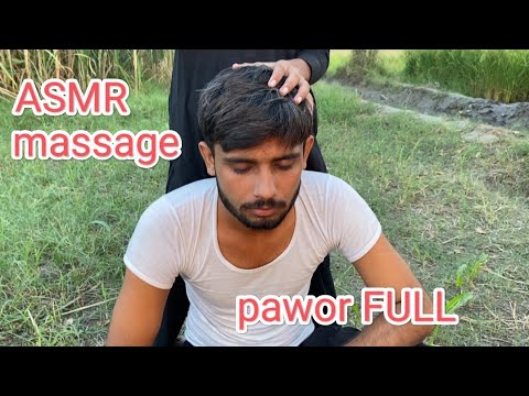 HEAD MASSAGE ASMR SLEEP INDIAN BACK NICK SHOULDER BODY PART MASSAGE #asmr