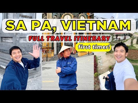 Sapa, Vietnam: Complete TRAVEL Vlog for FIRST TIMERS! 🇻🇳Transpo, Homestay, Tours, Food, Souvenirs!