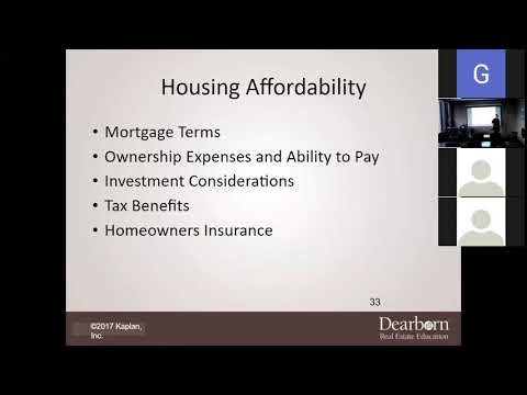 Real Estate Principles I - Chapters 3 Lecture