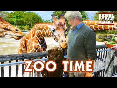 George Lucas Gets Ambushed At The Zoo