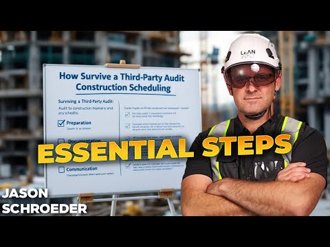 How To Survive A Third-Party Audit For Construction Scheduling