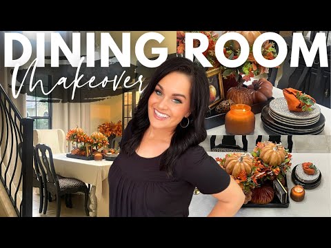 Fall-Inspired Dining Room Makeover | Quick Changes!