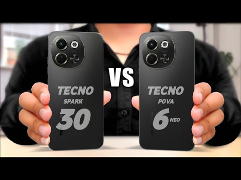 Tecno Spark 30 5g Vs Tecno Pova 6 Neo 5g || Full Comparison ✨