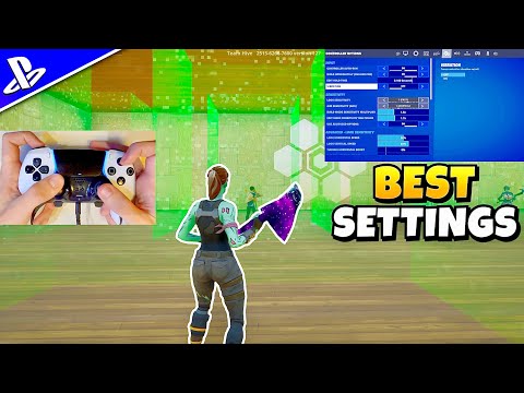 PS5 DualSense EDGE Controller ASMR 😴 + BEST Controller SETTINGS in Fortnite