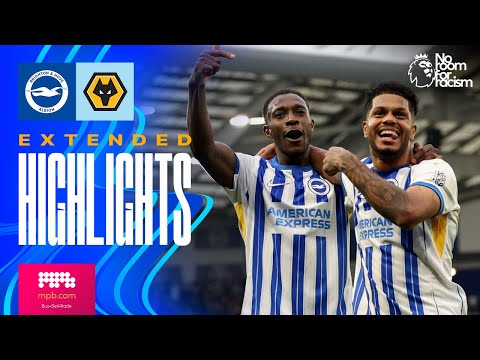 EXTENDED HIGHLIGHTS | Brighton v Wolves | Premier League