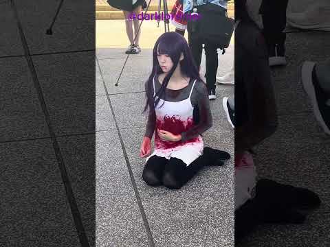 Oshi No Ko Ai Hoshino cosplay beginning to end. All filmed by @darklordnier