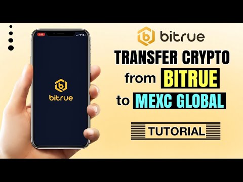 How to TRANSFER crypto from Bitrue App to MEXC Global | Tutorial