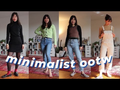 Minimalist Wardrobe: 7 days, 7 outfits (Sustainable Edition)