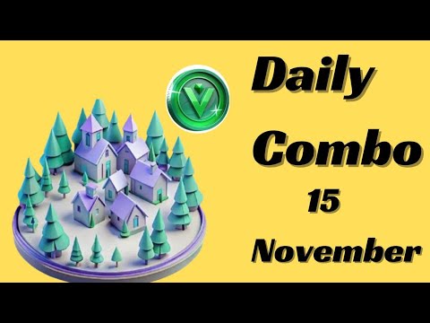 Vertus daily Combo Cards 15 November | today Vertus  daily combo today