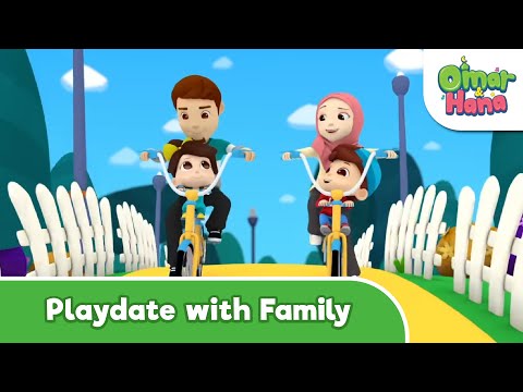 Playdate with Families | Islamic Series & Songs For Kids | Omar & Hana English