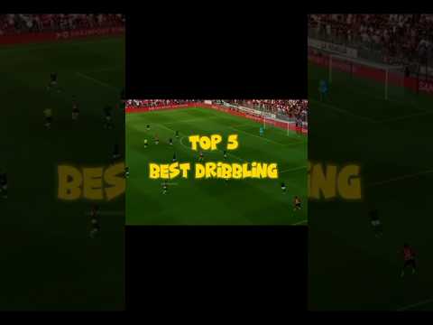 Top 5 best dribbling in football 💙 #football #dribbling