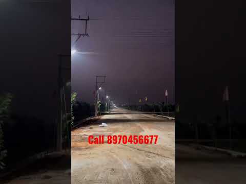 Darshan county night view,Open plots in golagamudi road, kanuparthi padu.call:8970456677. #openplots