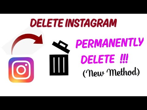 Delete my Instagram account