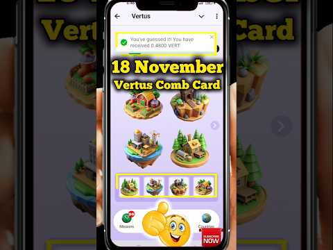 vertus combo today । vertus code today । 18 November । vertus combo 18 November #short