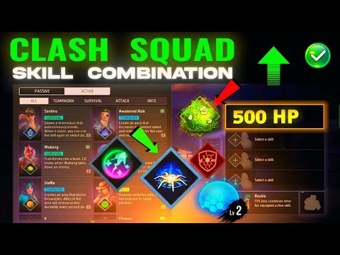 500 HP Character Combination | Best character combination in free fire