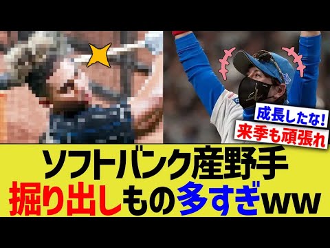 ソフトバンク産野手、掘り出しもの多すぎるwww