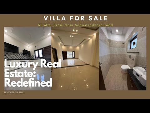 VILLA FOR SALE IN DEHRADUN | 50 Mts. From Sahastradhara Road | 4BHK FOR SALE IN DOON