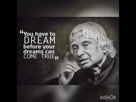 5 Inspiring quotes by Abdul Kalam