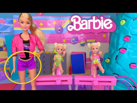 Barbie Doll Family Toddler First Gymnastics Class