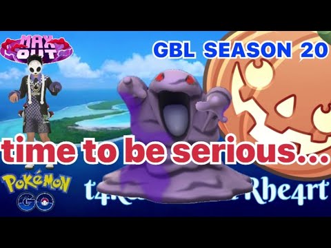 HALLOWEEN CUP - GBL SEASON 20 - MAX OUT - POKEMON GO