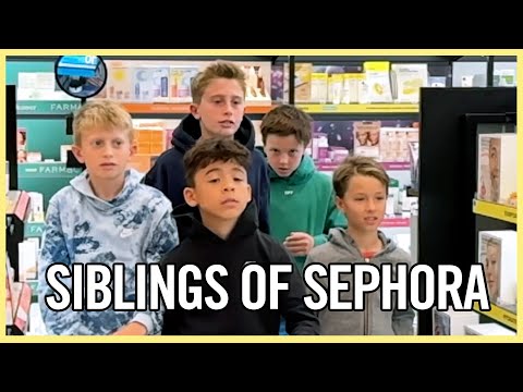 SIBLINGS OF SEPHORA (funny sketch)