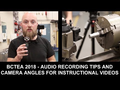 Audio Recording Tips and Camera Angles for Instructional Videos!