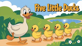 Five Little Ducks - Nursery Rhymes for Kids - Fun Counting Songs & Children's Music