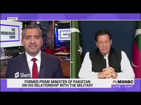 Former Prime Minister Imran Khan's Historical Interview on MSNBC with Mehdi Hasan