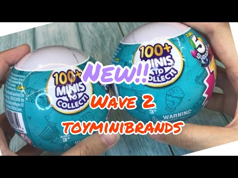 New Toy Mini Brands Wave 2 Unboxing | Zuru 5 Surprise